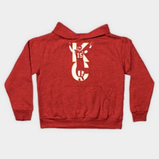 Patrick Mahomes KC Chiefs Design Kids Hoodie